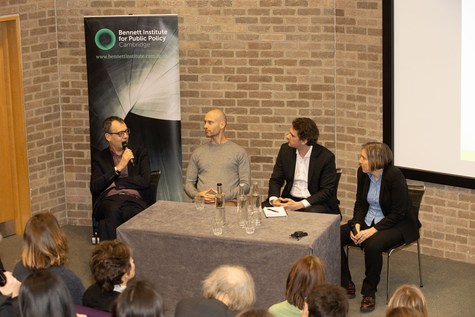 Launch event of the Centre for the Future of Democracy in the Riley Auditorium, Clare College, Cambridge